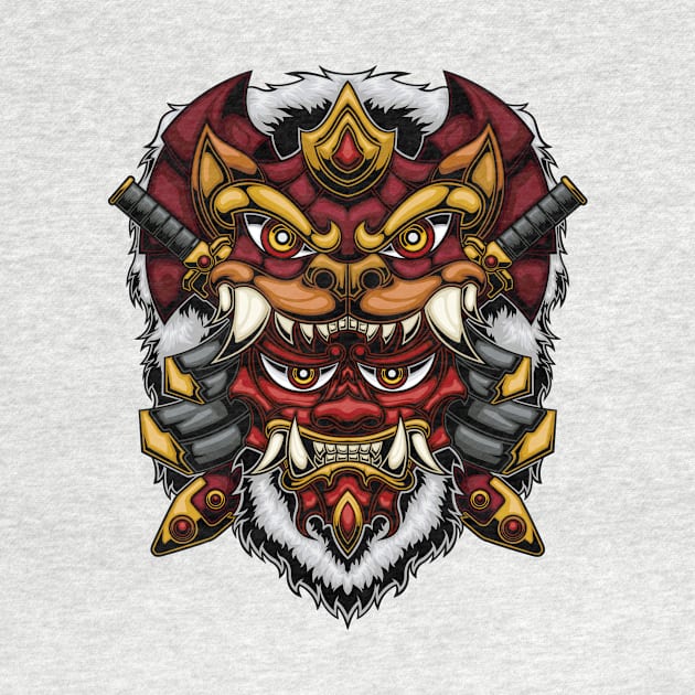 Mistic Mask Yakuma, Lion of the Steppes by BJManchester